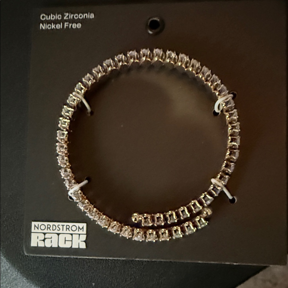 Nordstrom Silver Cubic Zirconia Bracelet